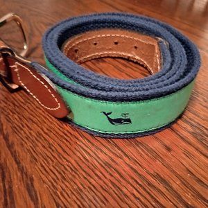 Whale Motif Belt Size 44